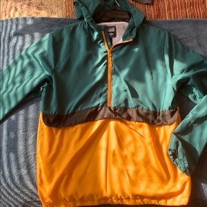 90s inspired oversized windbreaker